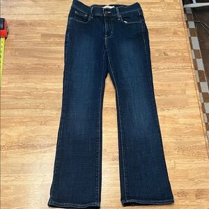 Levi's Dark Wash Classic Boot Cut Jeans
